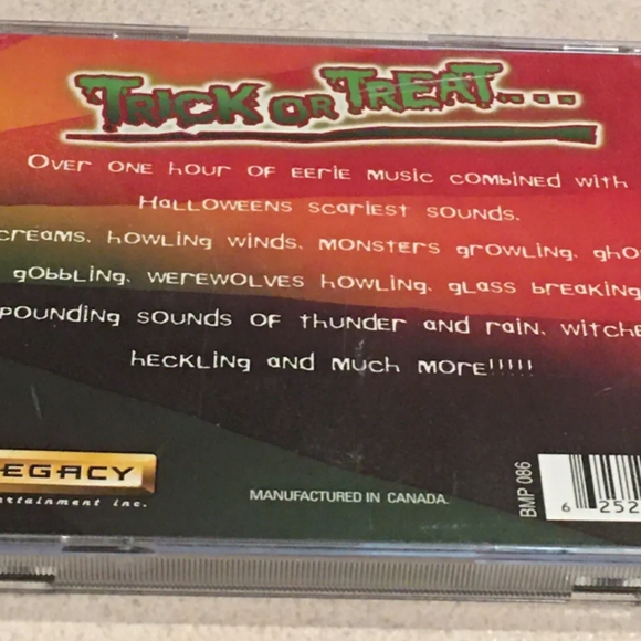 Unforgettable eerie Spirit with the Trick or Treat Halloween CD 1 hour. - Picture 5 of 6